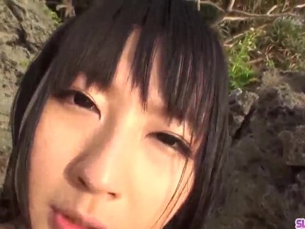 Megumi Haruka superb outdoor POV blowjob scenes