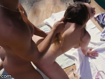 2 Teen Best Friends Watch Each Other get Fucked by BBC's