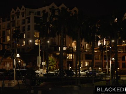 BLACKEDRAW 12 inch BBC makes white girl scream in hotel