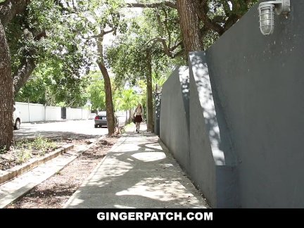 GingerPatch - Strawberry Blonde Petite Banged By Neighbor