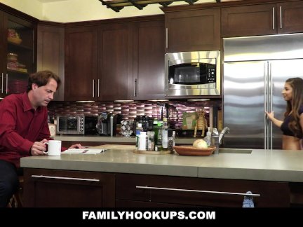 FamilyHookups- Horny Stepdaughter Offers Dad Handjob