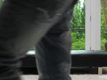 Tight ass amateur gets a deep creampie