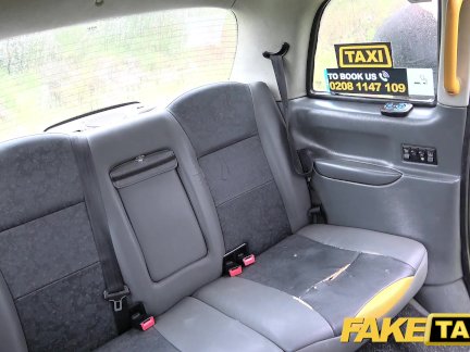 Fake Taxi Lady tries deepthroating big cock with taxi legend
