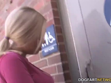 Model rammed gloryhole teacher