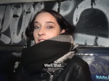 Public Agent Hot Czech car fuck after public blowjob makes agents cock hard