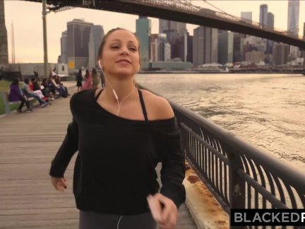 BLACKEDRAW Abigail Mac's Husband Sets Her Up With Biggest BBC In The World