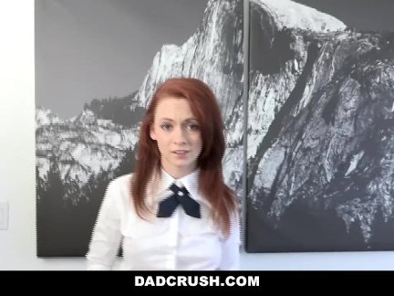 DadCrush - Petite Redhead Teen Gets Plowed by Stepdad