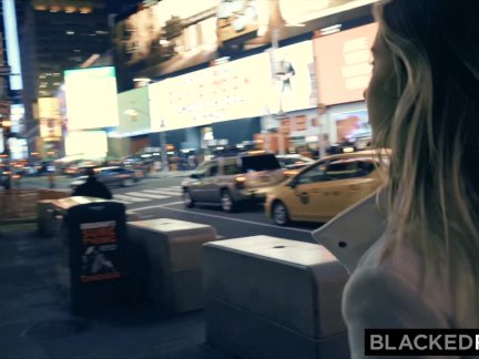 BLACKEDRAW NYC Teen Fucks The Biggest BBC in The World