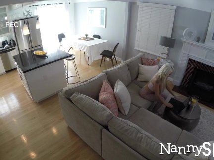 NANNYSPY Elsa Jean unknowingly cam flirting with boss