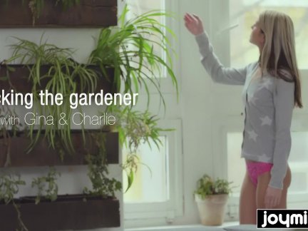 JOYMII fucking the gardener Gina G