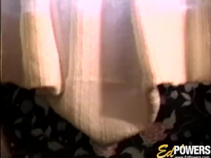 Hairy vintage teens have a steamy threeway with a deviant