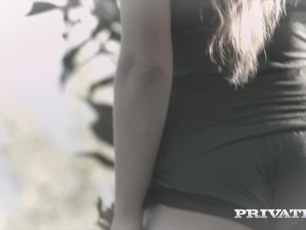 Privatecom Hot Brunette takes anal from the boss