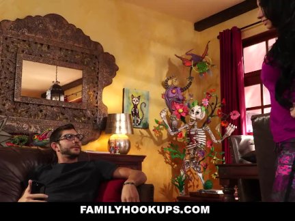 FamilyHookUps - Stepmom Seduced and Plowed by Stepson