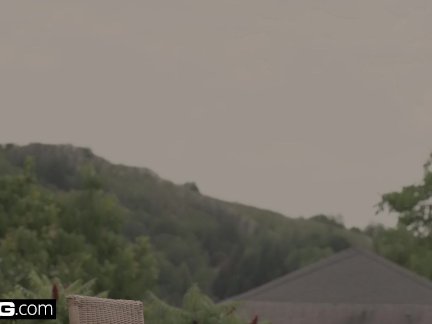 Glamkore - Amirah Adara gets a sensual DP outdoors