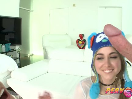 PervCity Sloppy Blowjob from Veronica Rodriquez and Riley Reid