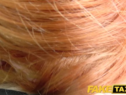 Fake Taxi Ginger cock monster deepthroats and anal