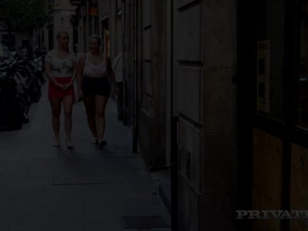 Privatecom - Curvy babes fucks in a workshop
