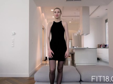 Fit18 - Tall Fashion Model Fucks Agent For Job