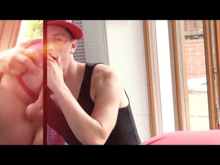 Stepson Anal Bangs Hardcore his Mother with Sis on the Balcony