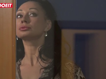 Stepson Anal Bangs Hardcore his Mother with Sis on the Balcony