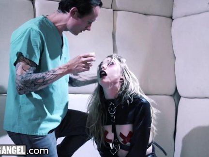 BurningAngel Emo Teen Nympho Rough Fucked in Padded Cell