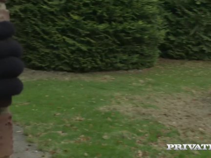 PrivateDOTcom - Blondie Fesser Gets Burglar Dick In Her Pussy!