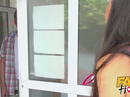 Fake Hostel Sexy young babe with great ass fucked hard