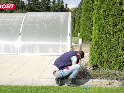 LETSDOEIT - Hot Czech Ebony Wife get nailed by gardener's big cock