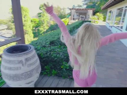 ExxxtraSmall - Spreading Her Pussy Lips For A Thick Dick