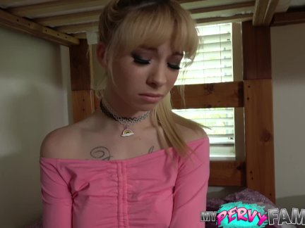 Kenzie Takes Daddy's Big Cock and Thick Creampie!