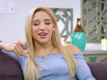 Pretty & Raw - Abella Danger first Interracial DP