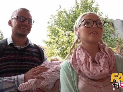 Fake Hostel Fertile cheating young blonde wants to be bred