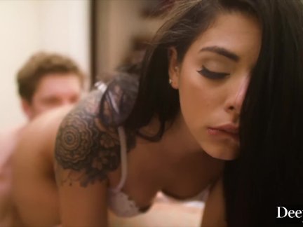 Deeper. Gina Valentina Gets More Than a Tip