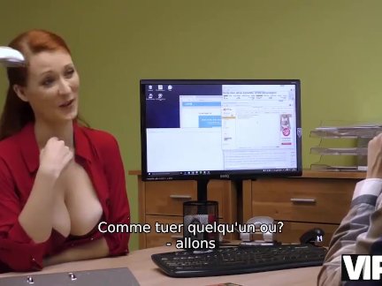 VIP4K. La rousse Isabella Lui avec des enormes sirenes a des relations