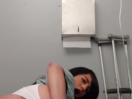 Quarantined Teen Almost Caught Masturbating In Hospital Room