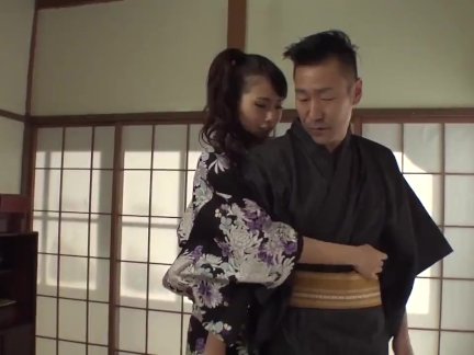 Yui Oba leaves the step son to work her pussy - More at 69avs com