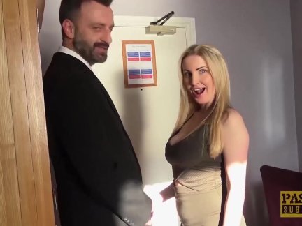 PASCALSSUBSLUTS - Busty Georgie Lyall Fed Cum After Pounding