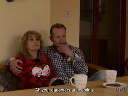 DADDY4K. Naughty chicks with ease trick experienced daddy into threesome