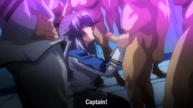 【エロアニメ】高貴なエリート女士官様、アヘ顔晒しながら男達のザーメン塗れにされてご満悦なメス豚へと洗脳されてしまうｗ