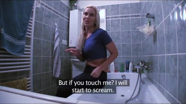 Fit young babe needs a plumber
