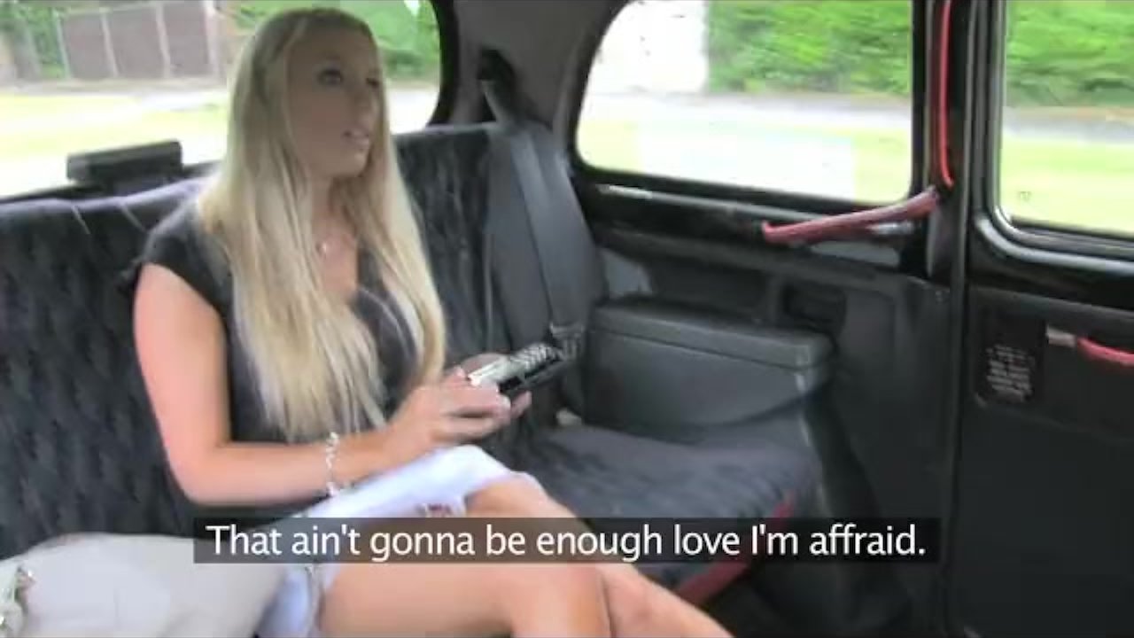 FakeTaxi - Hot South African blonde  - RedTube