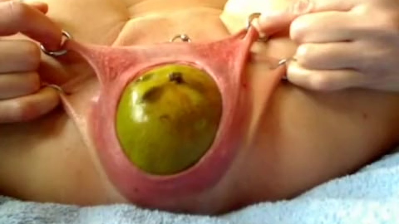 XXL Pierced Pussy Stretching Insertions RedTube