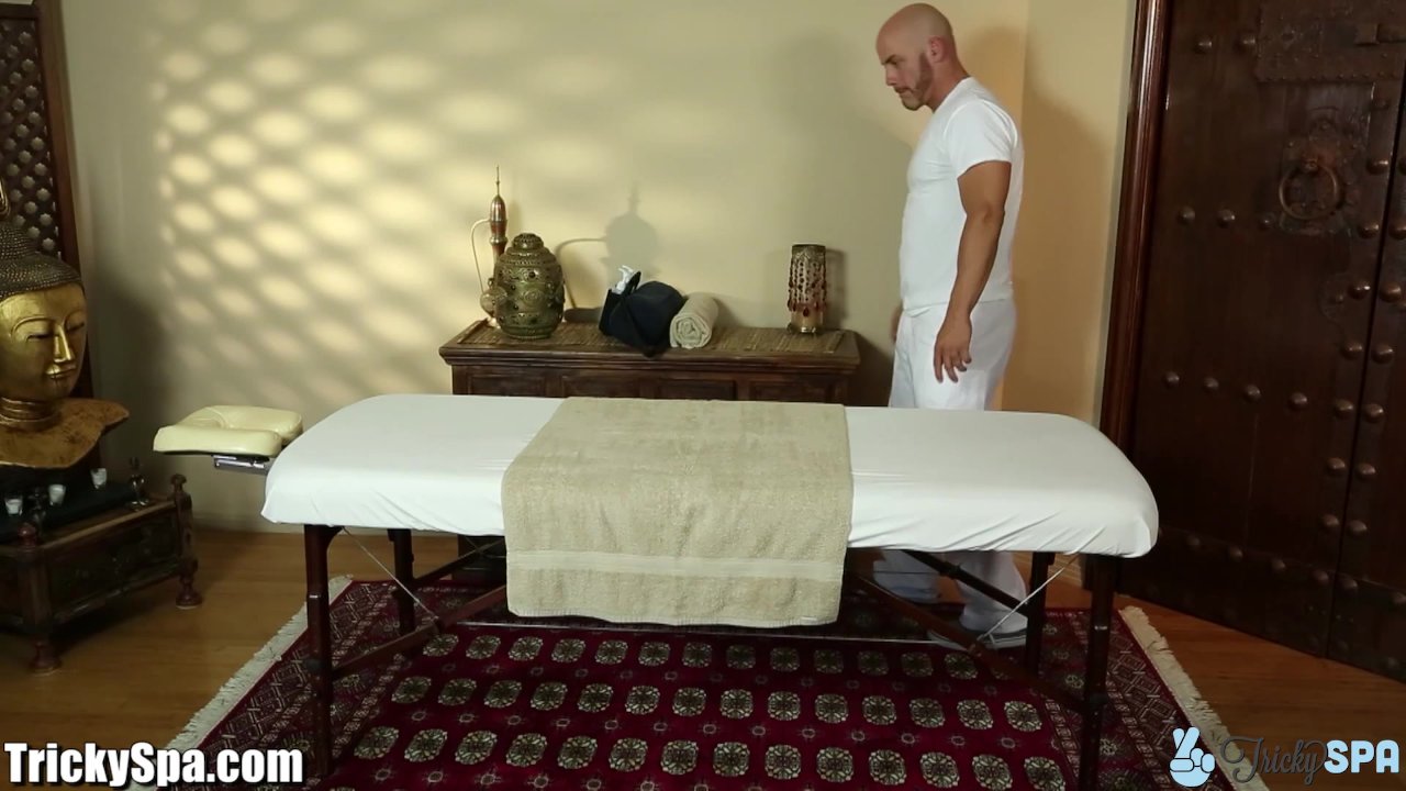 TrickySpa Siri Sucks Cock of Voyeur masseur  - Free Sex Video - RedTube