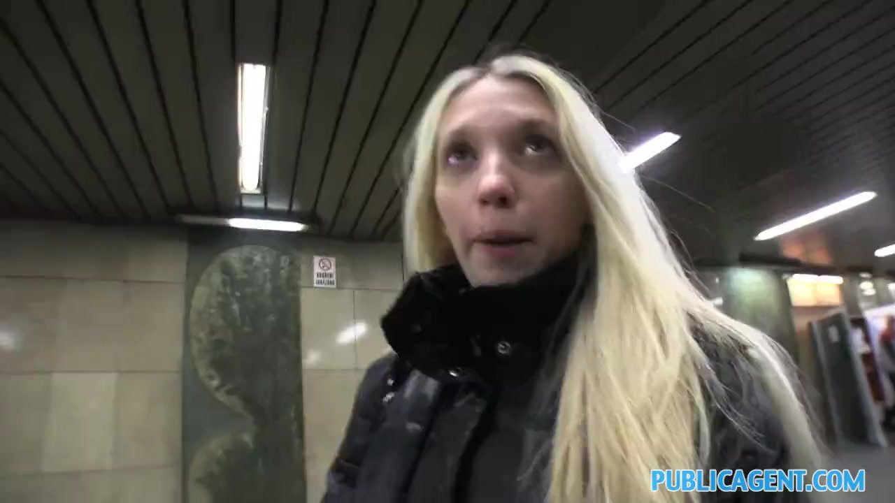 PublicAgent Pale Skinny blonde fucked hard - RedTube