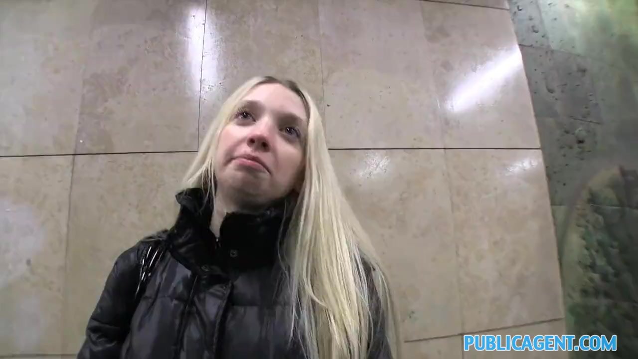 PublicAgent Pale Skinny blonde fucked hard - RedTube