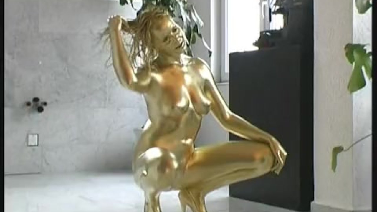 busty girl body painted in gold - Free Sex Video - RedTube
