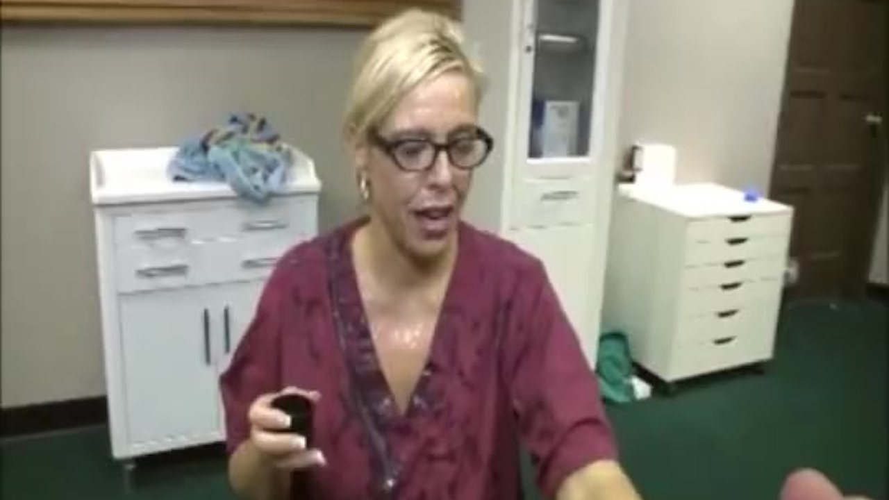 Blonde nurse gets a cum shower - Free Sex Video - RedTube