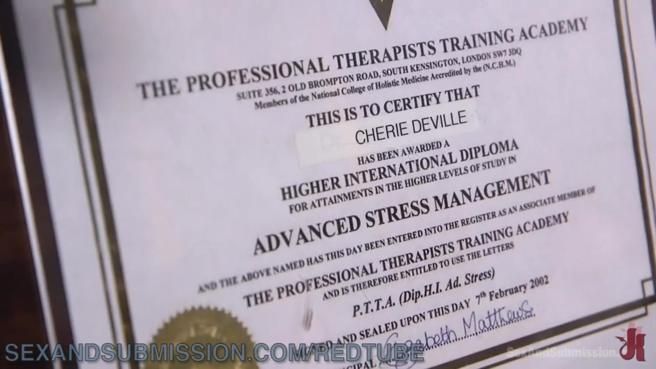 Anal Therapy Turns To Bondage Threesome - RedTube
