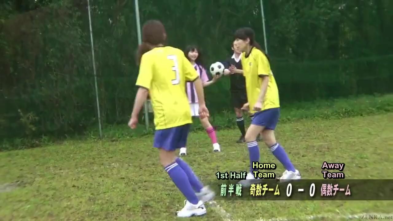Subtitles ENF CMNF Japanese nudist soccer - RedTube
