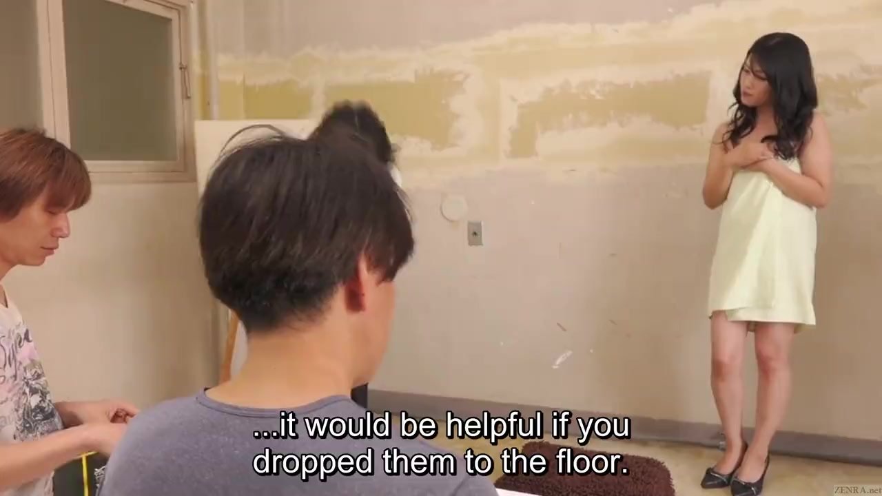 Subtitles ENF CMNF Japanese milf nude art class HD - RedTube